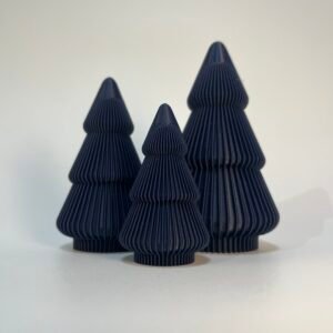 Modern Karácsonyfa (Kék, L méret)