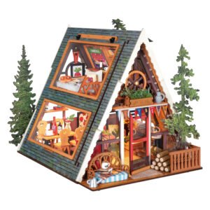 Rolife A-Frame Cabin 3D Miniatur Haz