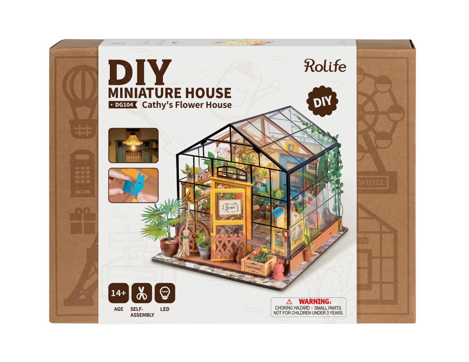 Rolife Cathys Flower House