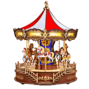 Rolife Classic Carousel – 3D Fa Körhinta Epitokeszlet