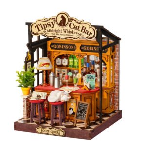 Rolife Tipsy Cat Bar